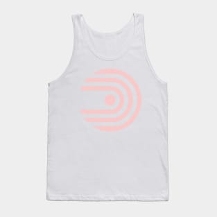 World of Motion Vintage Logo Millennial Pink Tank Top